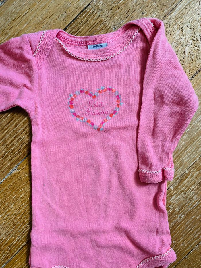 Lot 2 bodies ML Petit Bateau - photo numéro 3