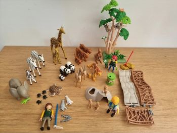 Lot animaux zoo playmobil