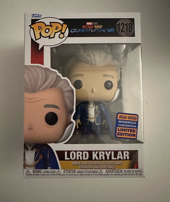 Funko Pop Marvel Quantumania Lord Krylar 1218 limited édition