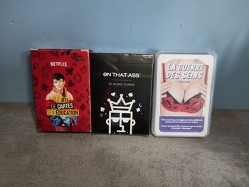 Lot de 3 paquets de cartes Édition limitée