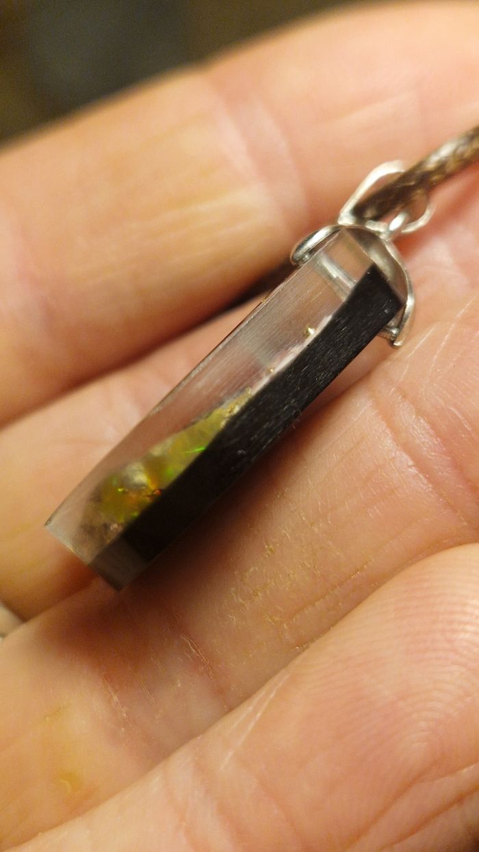 Pendentif opale éthiopienne - photo numéro 3