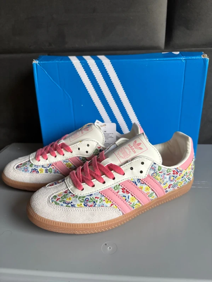 Adidas SAMBA OG Fleurs 38.5 - photo numéro 3