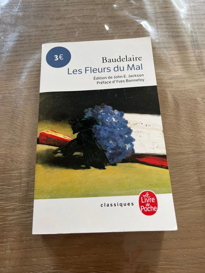 Livre les fleurs du mal