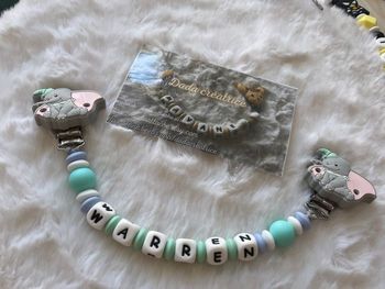 Accroche doudou personnalisé