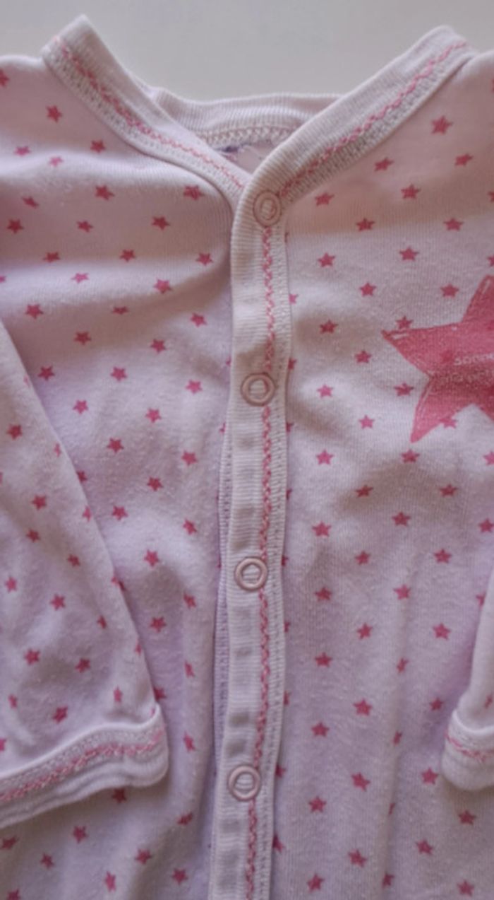 Pyjama fille 1 pièce Petit Bateau 6 mois - photo numéro 4