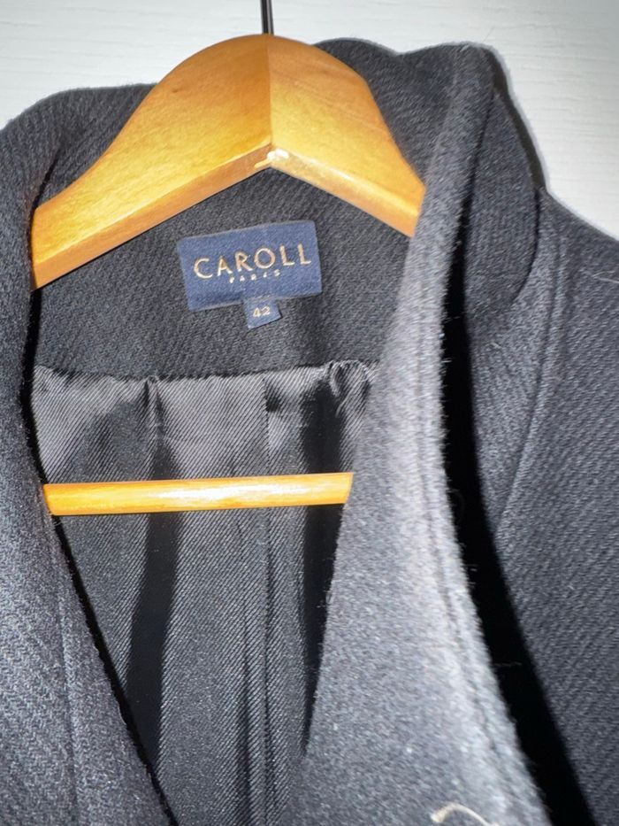 Caroll Manteau Noir 42