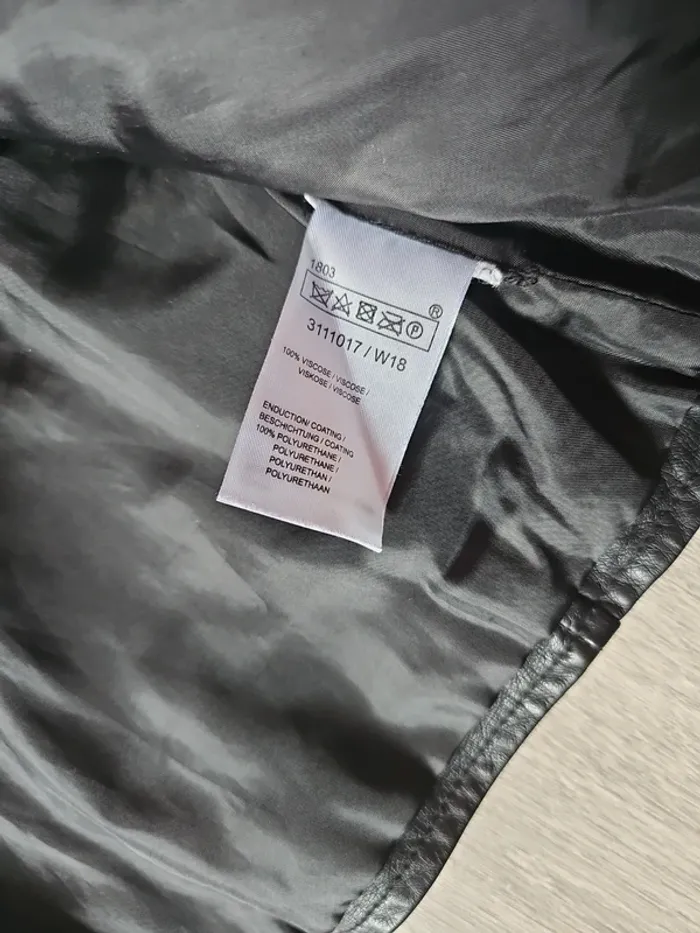 Veste simili cuir perfecto fille 3 ans - photo numéro 6