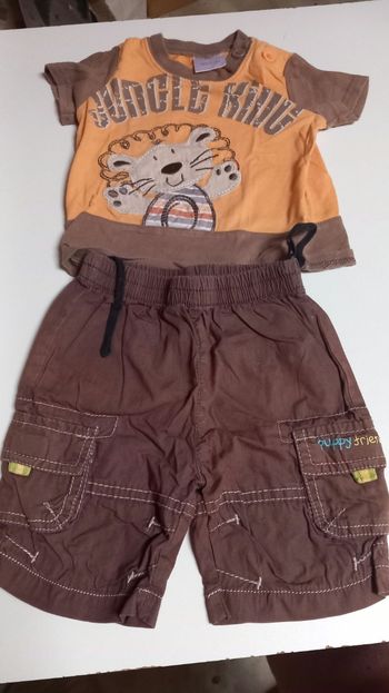 Ensemble tigre 3 mois.
