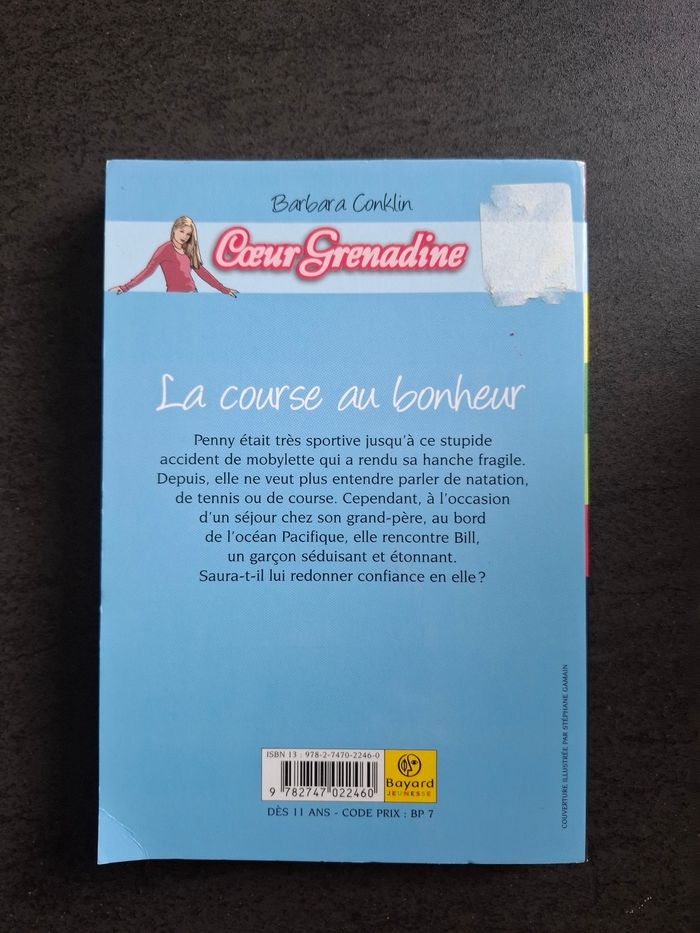 Livre La course au bonheur de Barbara Conklin en très bon état - photo numéro 2