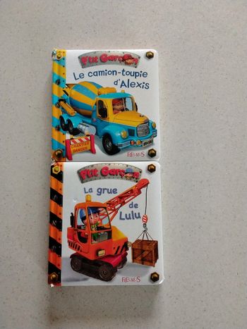 Lot de 2 livres petit garçon 👦