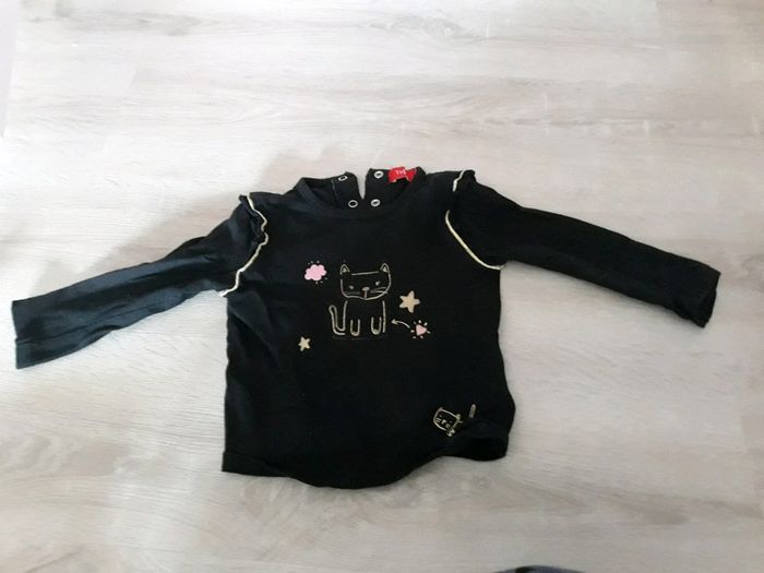 T shirt tissaia 12 mois manches longues