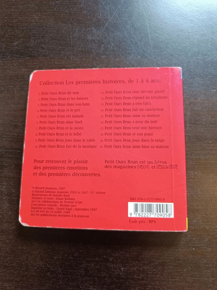 Livre cartonné PETIT OURS BRUN ET LE POT - photo numéro 5