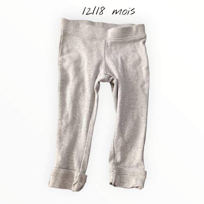 🩶 Pantalon gris 12 mois – H&M 🩶 - photo numéro 1
