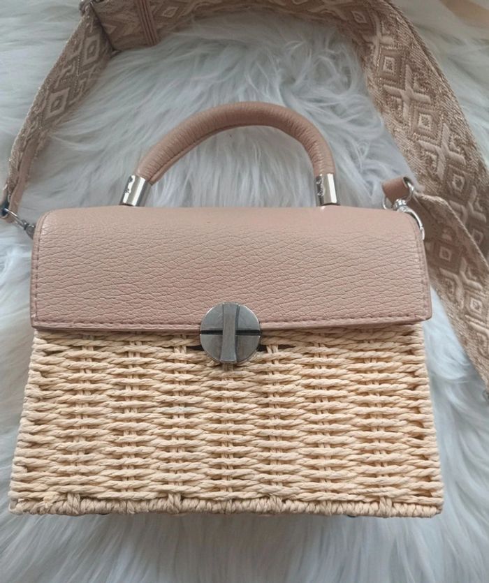 Sac à main en osier femme - photo numéro 3