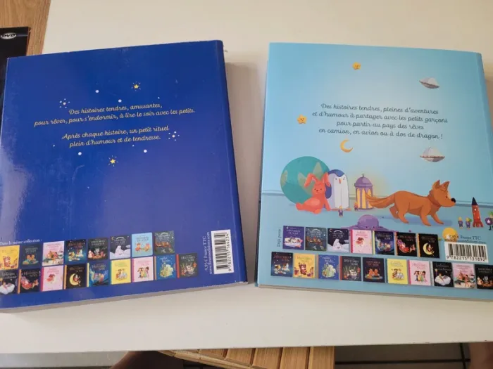 Lot 2 livres les plus belles histoires du soir - photo numéro 2