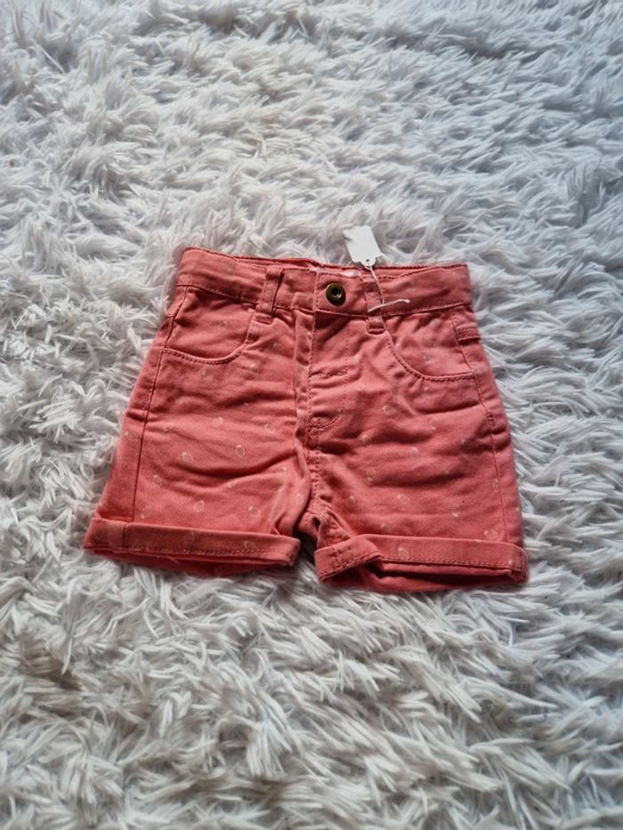 Short en jean 12 mois