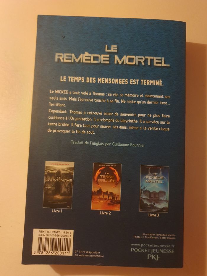 Livre le Labyrinthe 3 - photo numéro 2