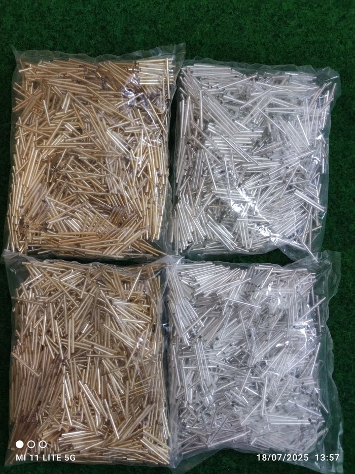 Lot Perles rocailles 3 cm