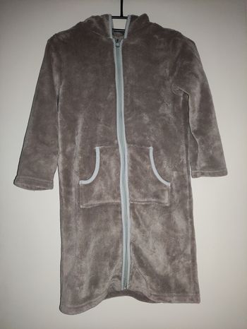 Peignoir in extenso taille 8 ans fermeture éclair