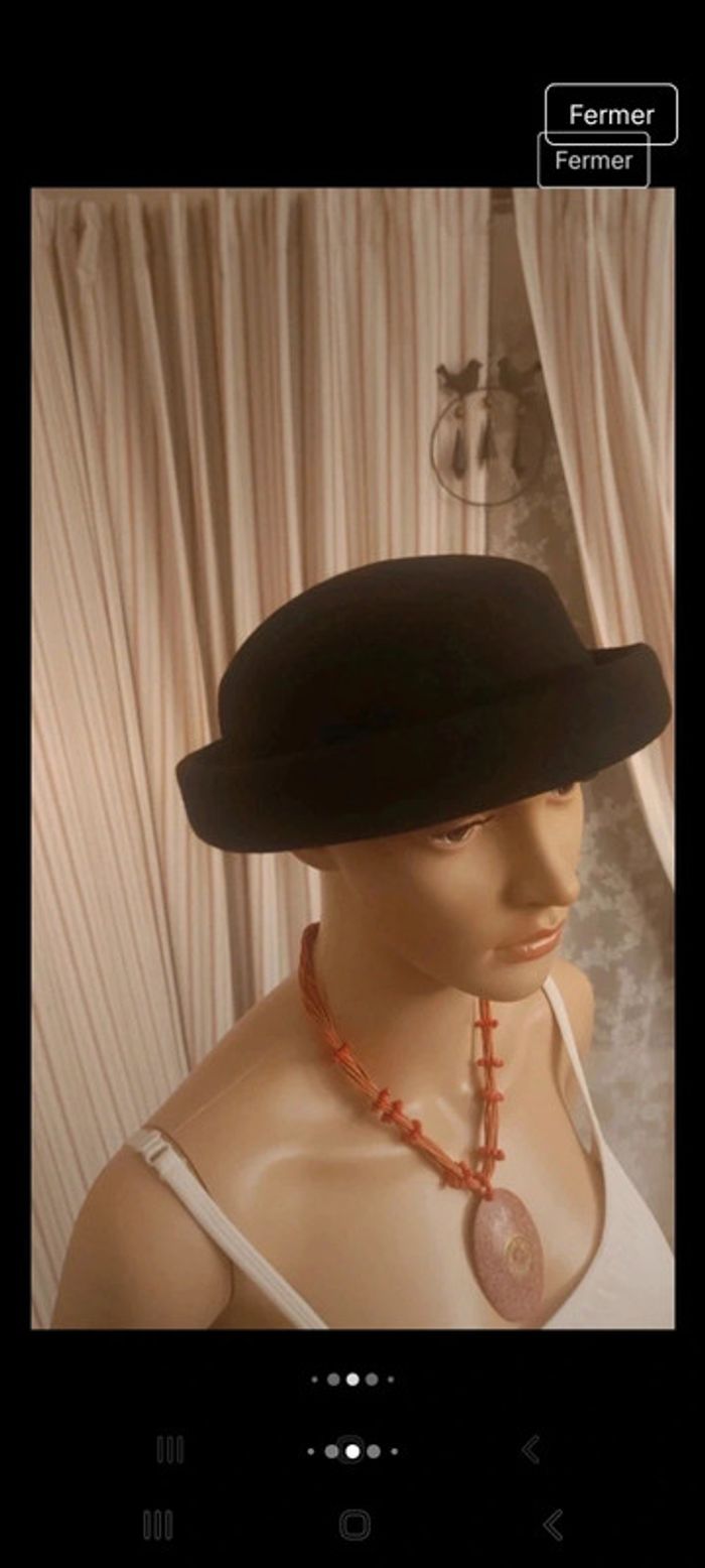 Chapeau H&M 58cm taille L 100% laine 58cm - photo numéro 5