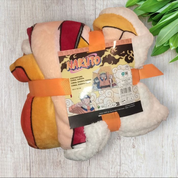 Grande couverture en sherpa naruto - photo numéro 2
