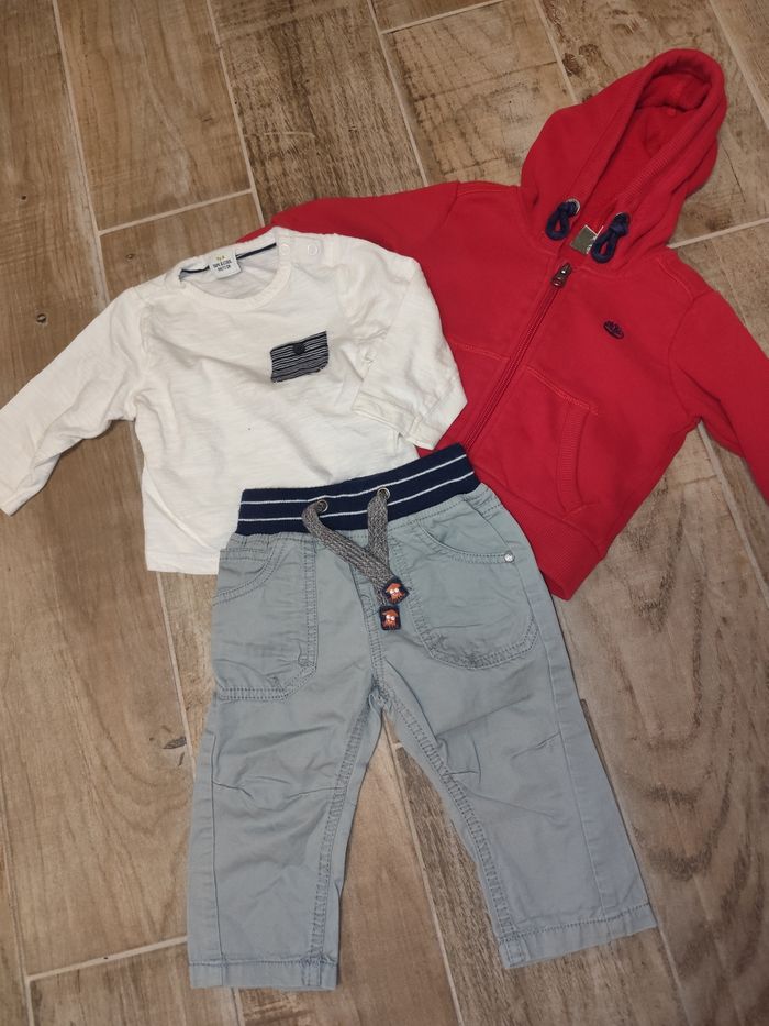 Lot vêtements garçon 9 mois - photo numéro 4