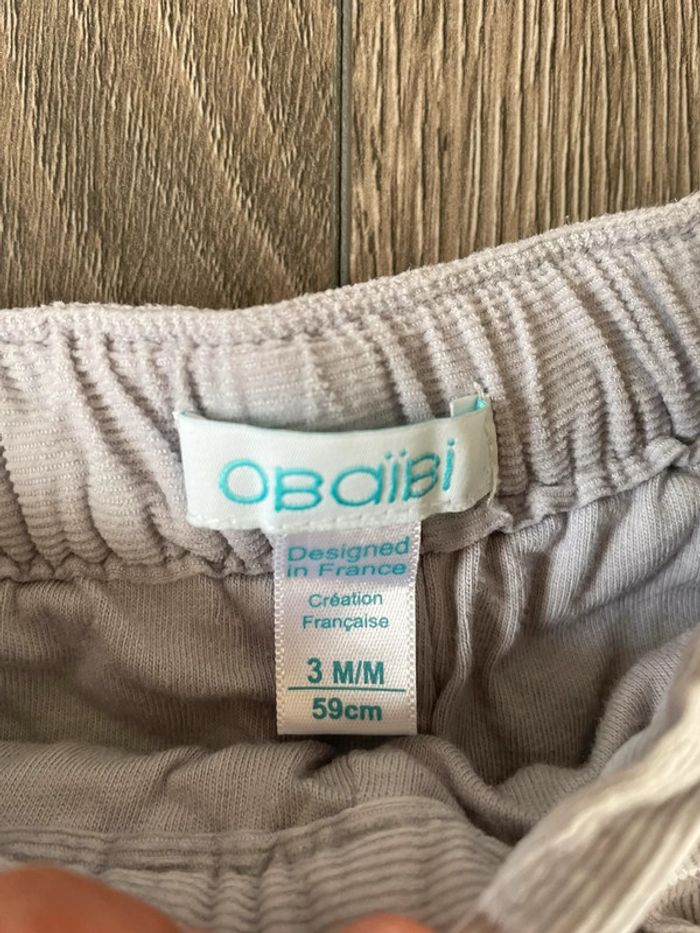 Pantalon Okaidi 3 mois - photo numéro 3