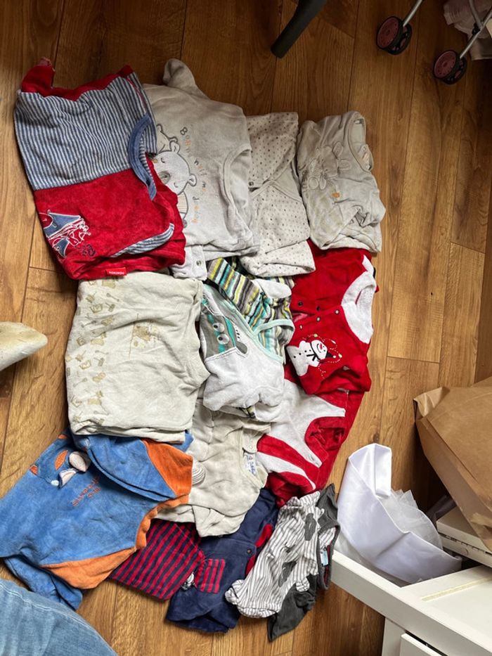 Lot 12 pyjama 18 mois