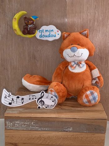 doudou musical 🎶 renard noukies