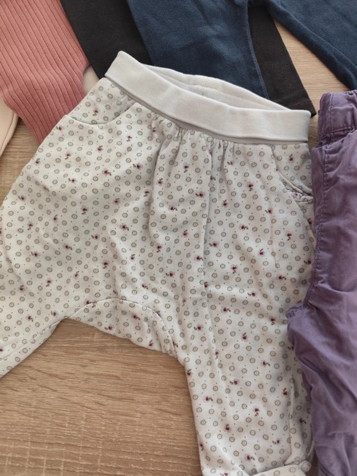 Lot de 6 pantalons fille - photo numéro 3