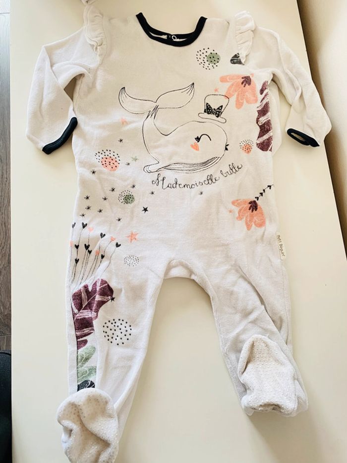 Lot de 7 pyjamas en velours 18 mois - photo numéro 8