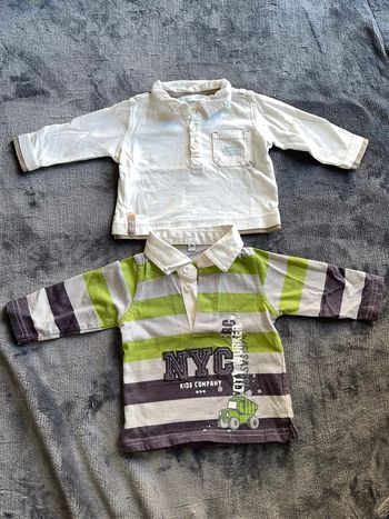 Lot de 2 polos garçon