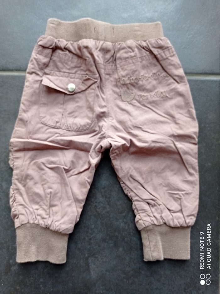 Pantalon sarouel fille, Kiabi, taille 12 mois - photo numéro 2