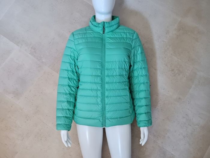 blouson doudoune verte Taille 3 Fredo
