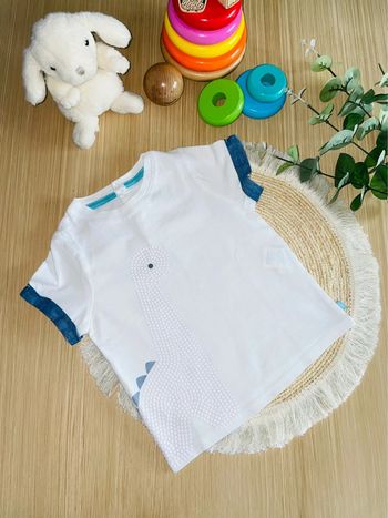 T-shirt manches courtes obaïbi 12 mois