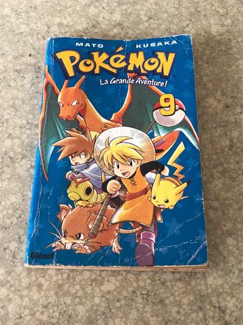 Livre Manga Pokémon la grande aventure N•9