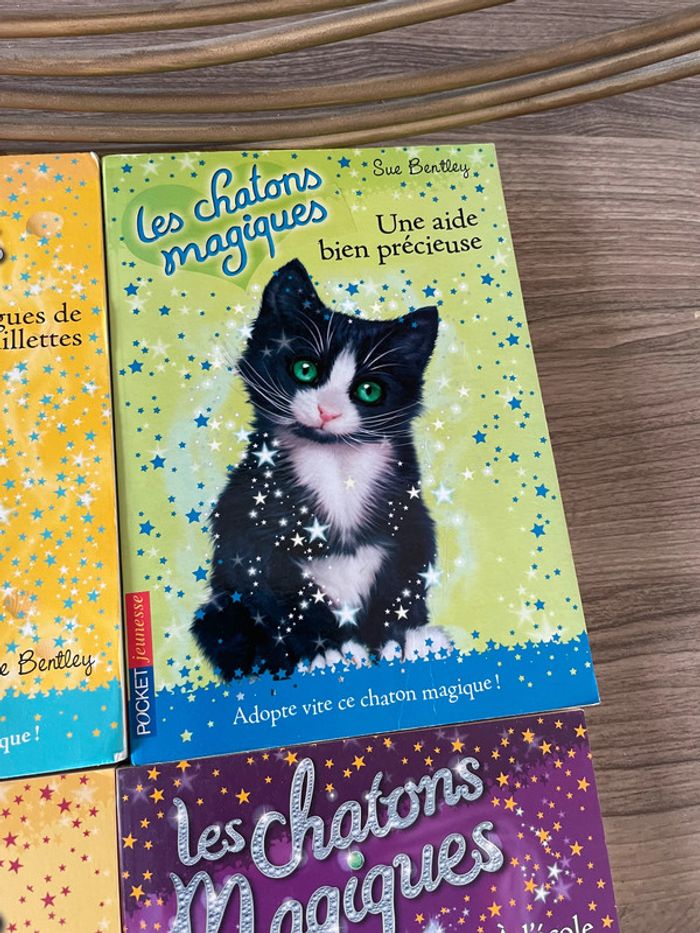 Lot de 4 livres les chatons magiques - photo numéro 4