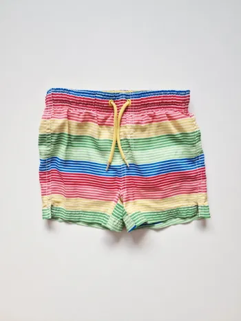 Tex - Short de bain - Ligné multicolore (2/3 ans)