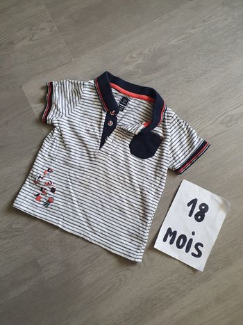 Maillot t-shirt polo 18mois