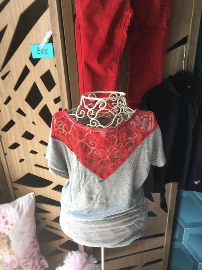 Ensemble 3 pièces fille 5 ans - photo numéro 3