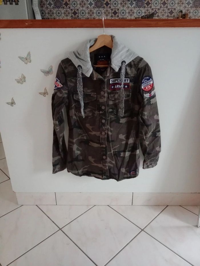 Surchemise s camouflage c86