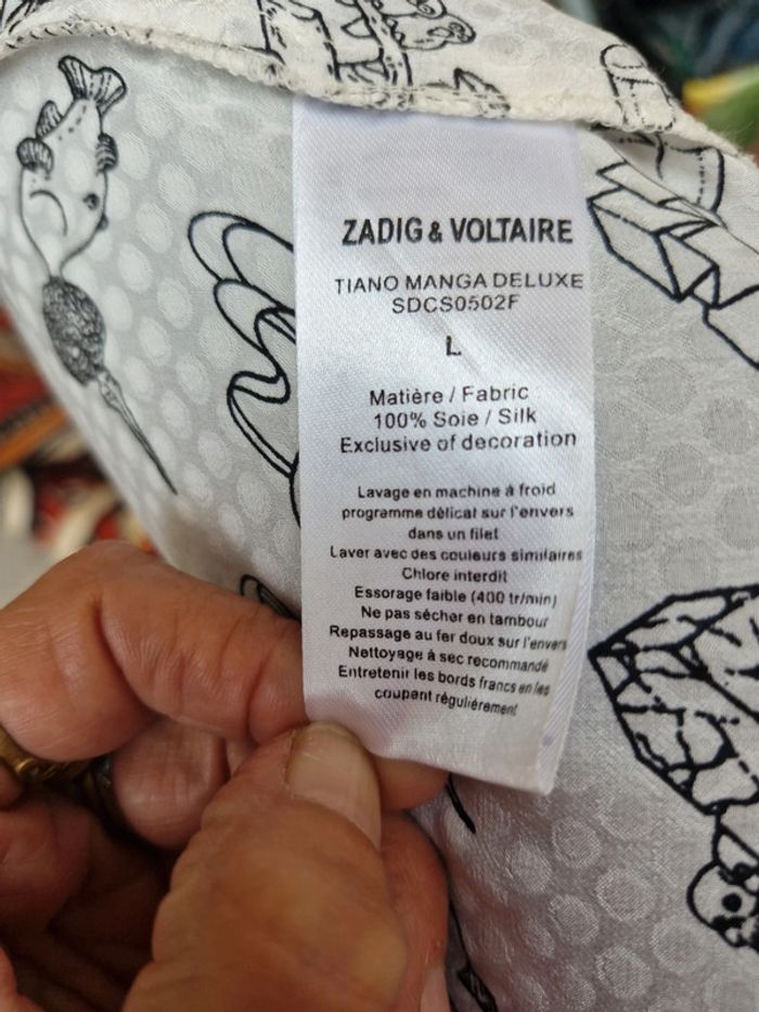 Chemise en soie 40 Zadic& Voltaire - photo numéro 8