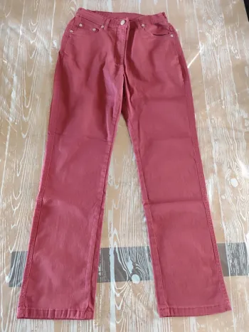 Pantalon bordeaux
