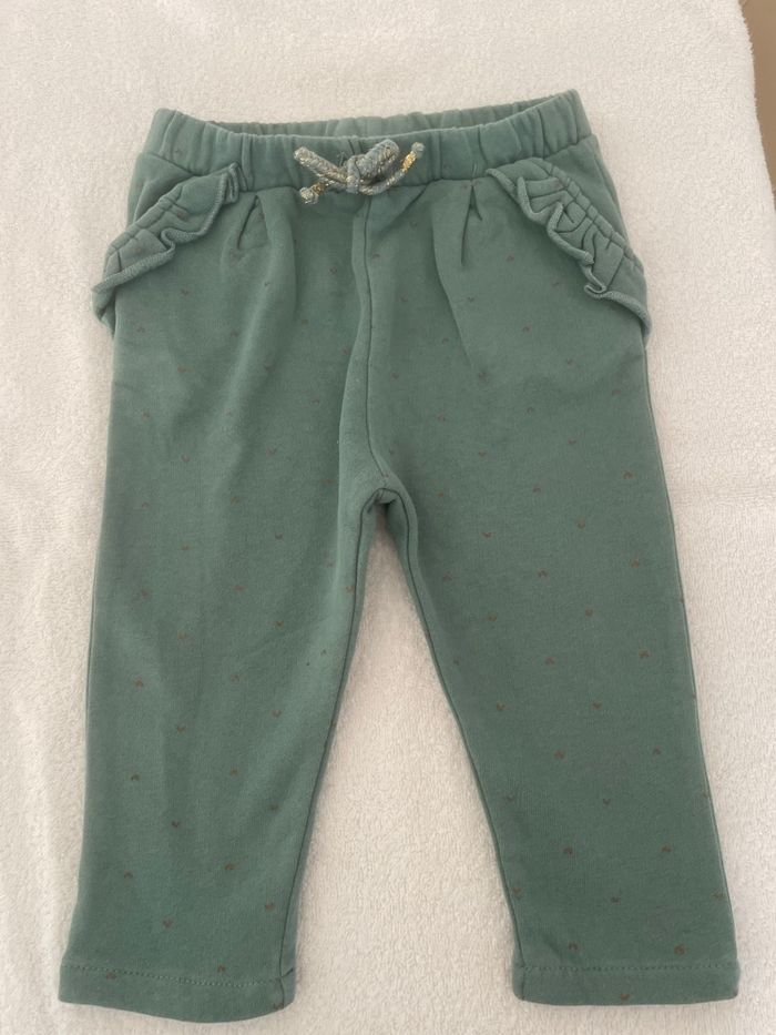 Pantalon 18 mois Vert By - photo numéro 3