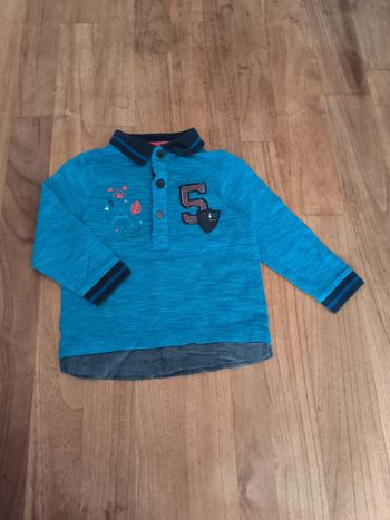 Polo bleu Orchestra 9mois