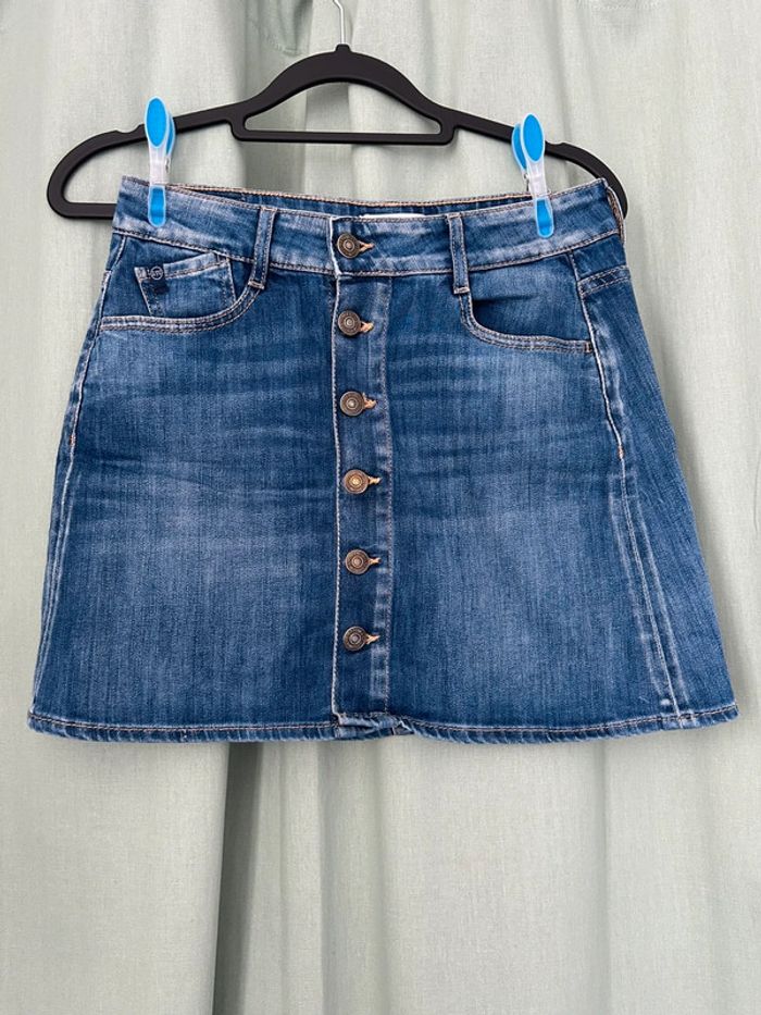 Jupe en jeans Le temps des cerises W25