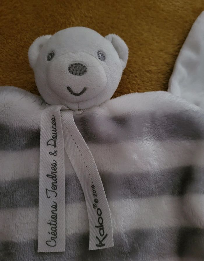 Doudou rayé collection bébé pastel kaloo - photo numéro 4