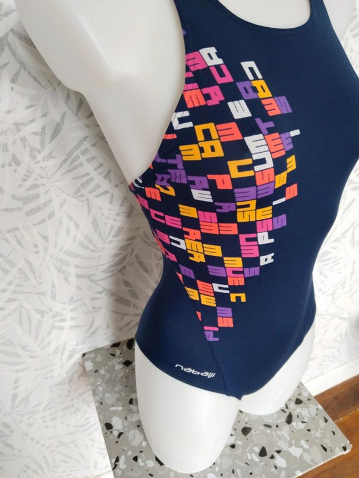 Maillot de bain femme 1 pièce Nabaiji Decathlon taille 36/38 - photo numéro 5