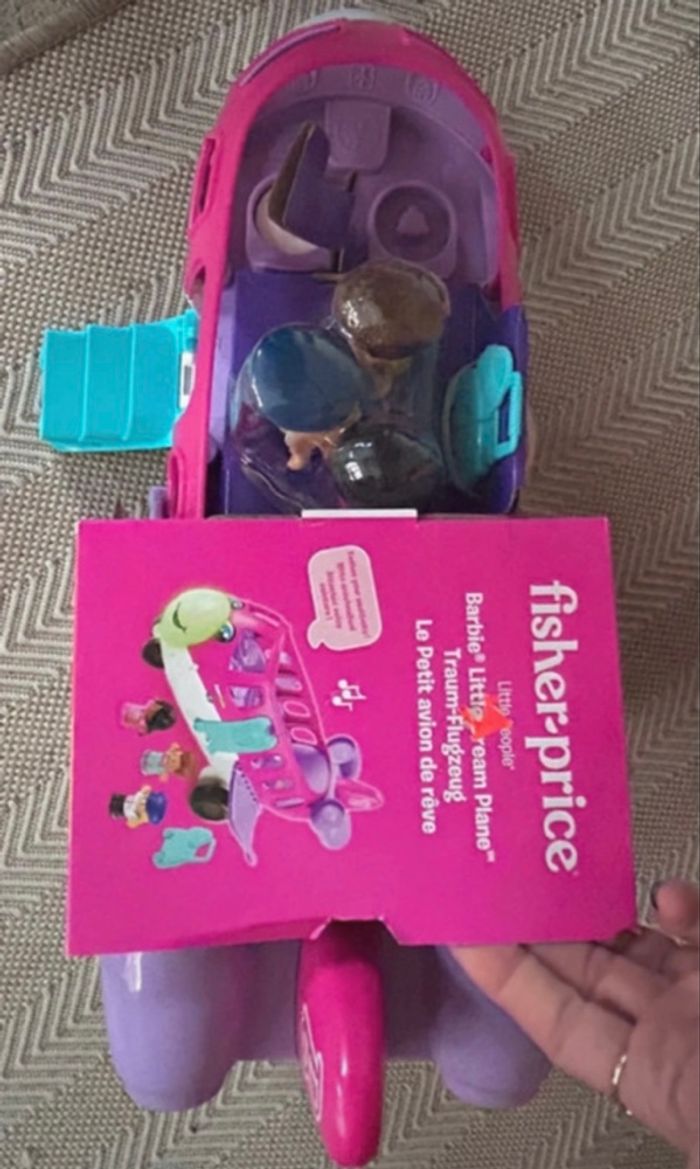 Avion de rêve Fisher-Price Barbie Little People – Neuf - photo numéro 3