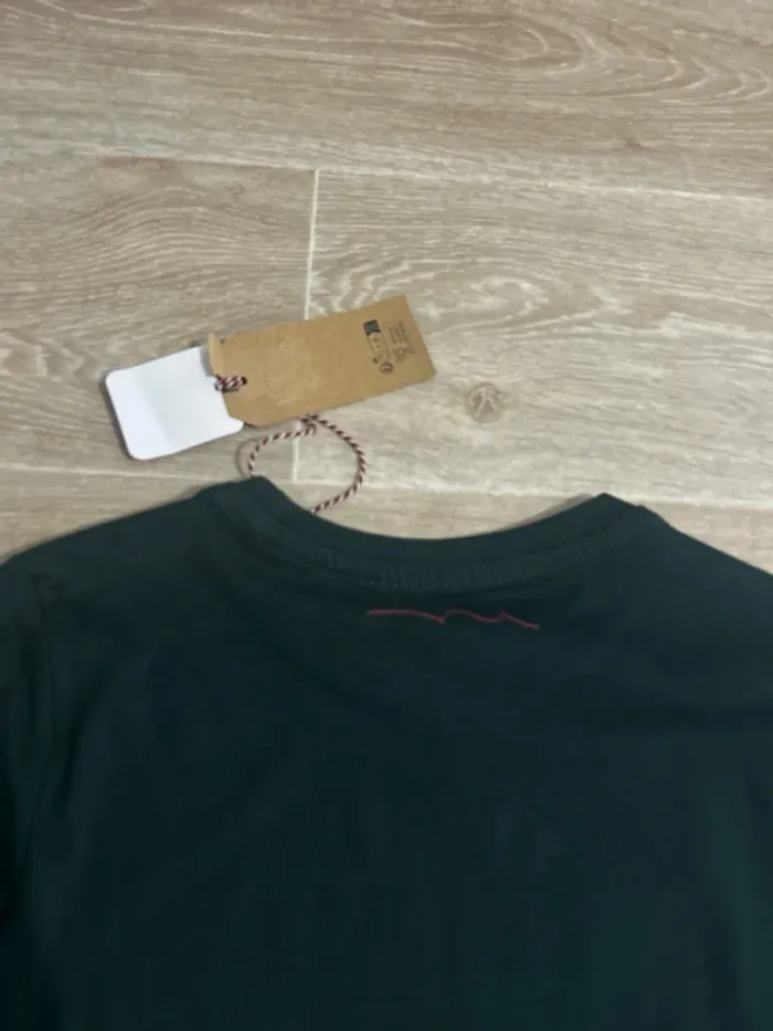 T-shirt à manches longues Teddy Smith vert foncé 10ans - photo numéro 4